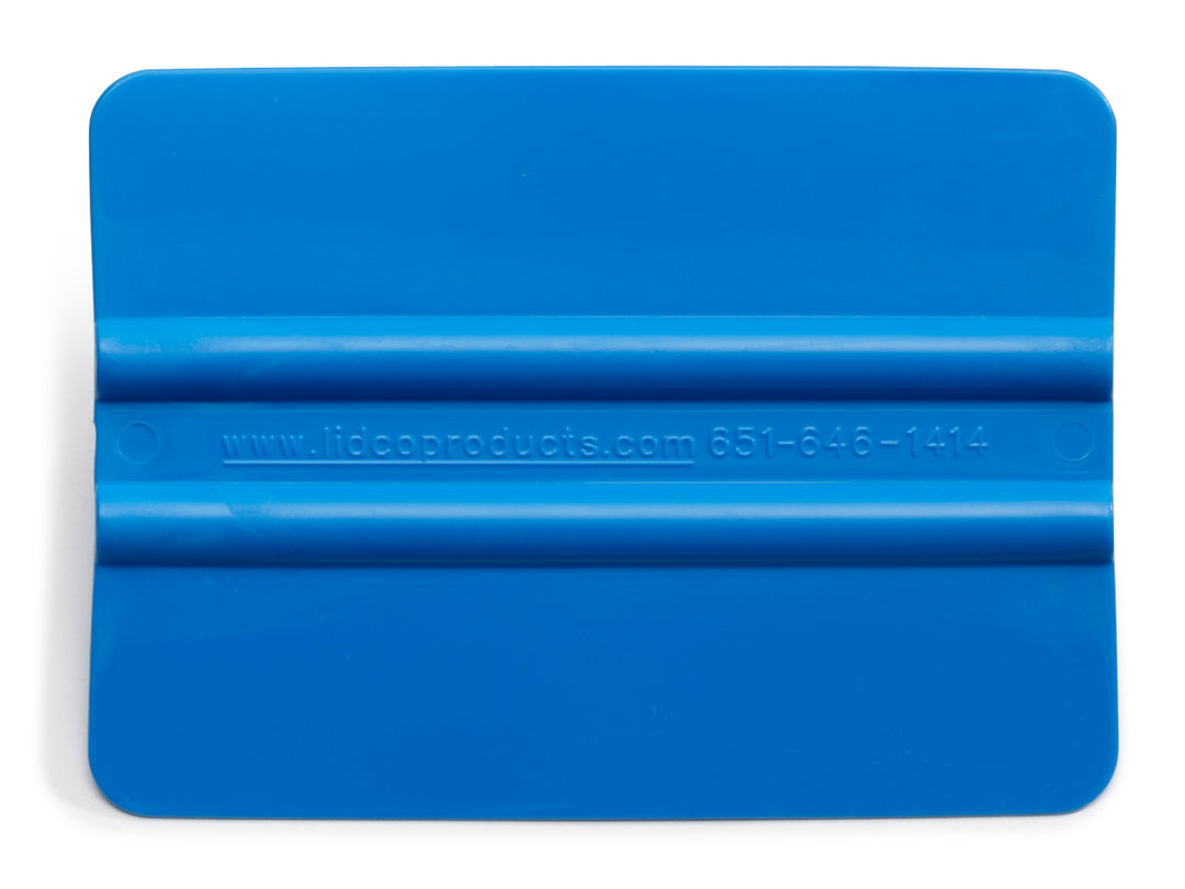 Brothers Chemical Rounded Corner Poly Squeegees by Lidco