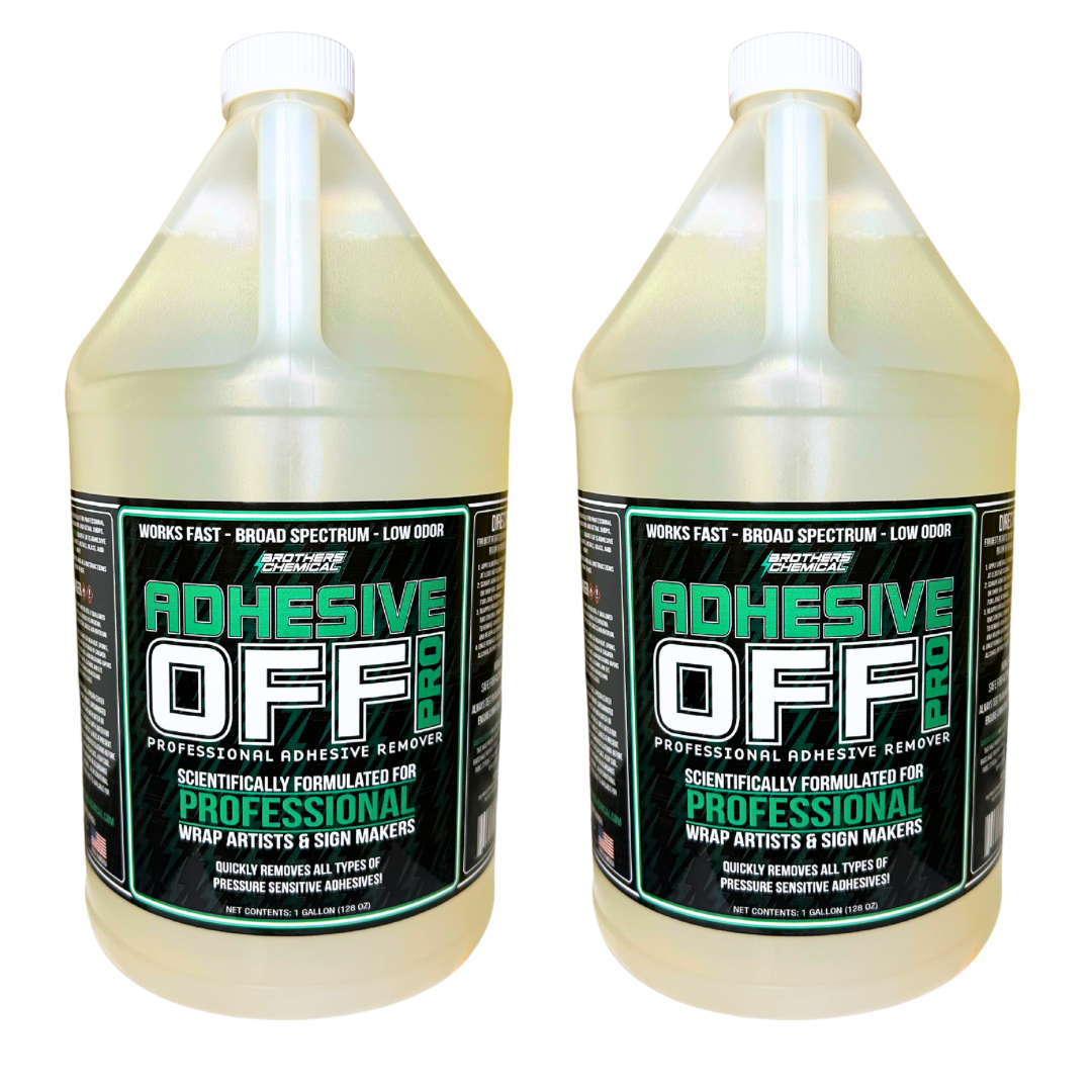 Adhesive-Off Pro – Fast, Low-Odor Adhesive Remover for Vinyl & PPF Residue