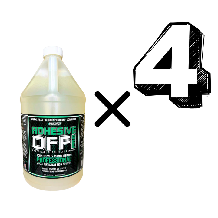 Adhesive-Off Pro – Fast, Low-Odor Adhesive Remover for Vinyl & PPF Residue