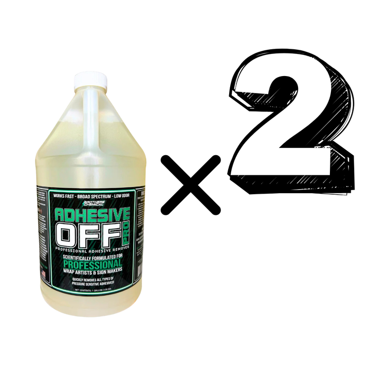 Adhesive-Off Pro – Fast, Low-Odor Adhesive Remover for Vinyl & PPF Residue