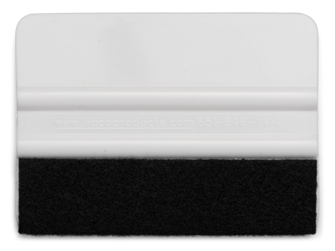 Brothers Chemical Standard-Weight Felt Edge Wrapped Squeegees by Lidco