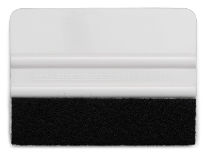 Brothers Chemical Standard-Weight Felt Edge Wrapped Squeegees by Lidco