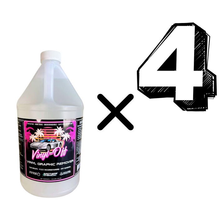 Vinyl-Off – Vinyl Graphic Remover for Wraps, Decals, and Racing Stripes