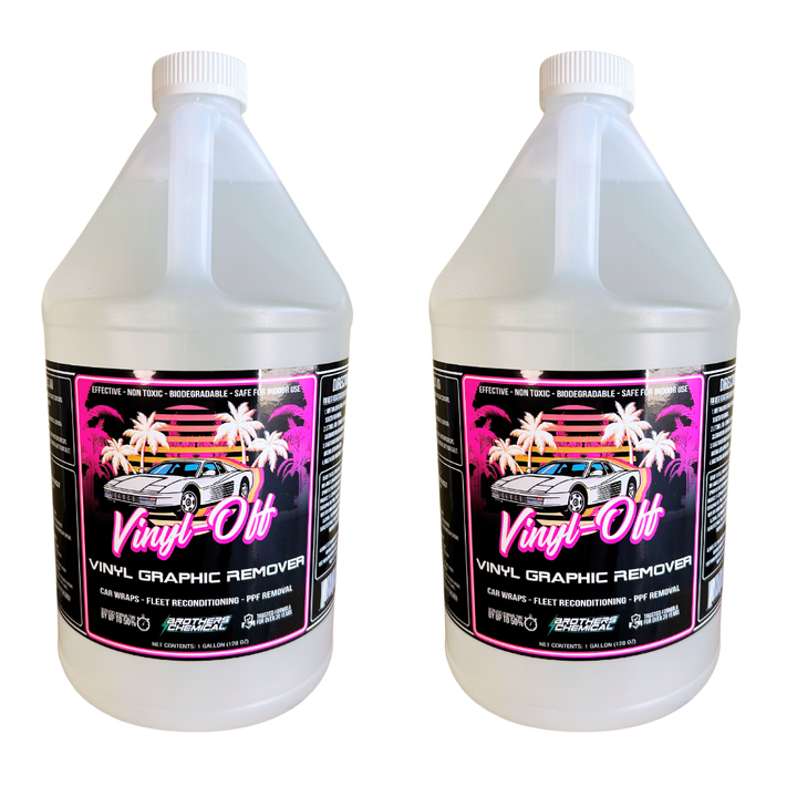 Vinyl-Off – Vinyl Graphic Remover for Wraps, Decals, and Racing Stripes