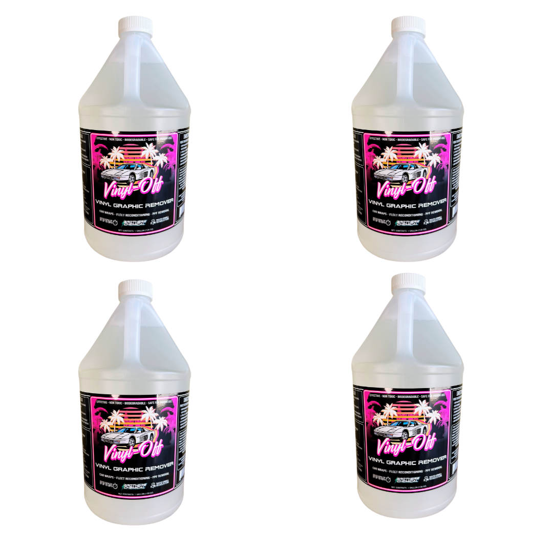 Vinyl-Off – Vinyl Graphic Remover for Wraps, Decals, and Racing Stripes