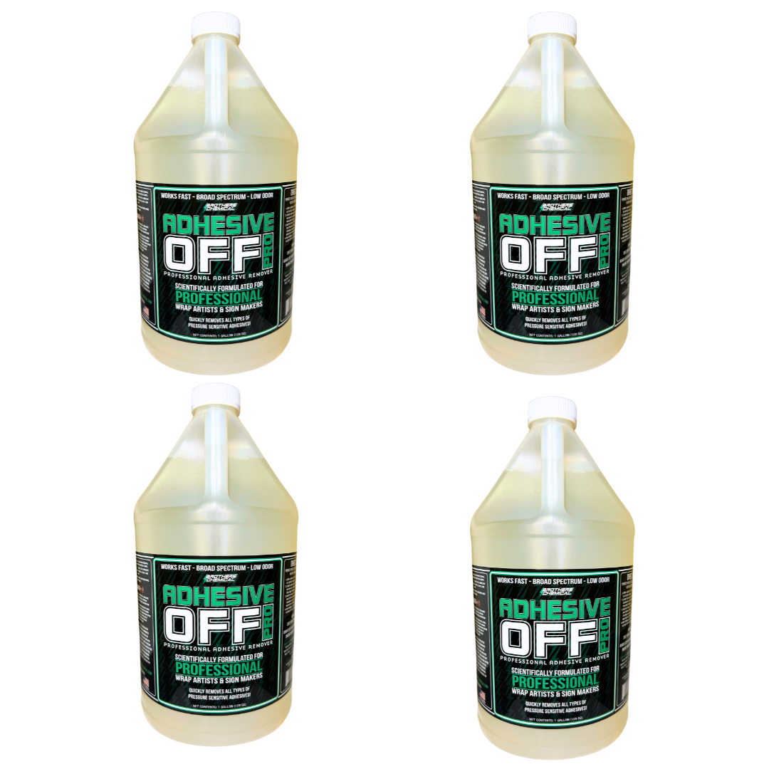 Adhesive-Off Pro – Fast, Low-Odor Adhesive Remover for Vinyl & PPF Residue