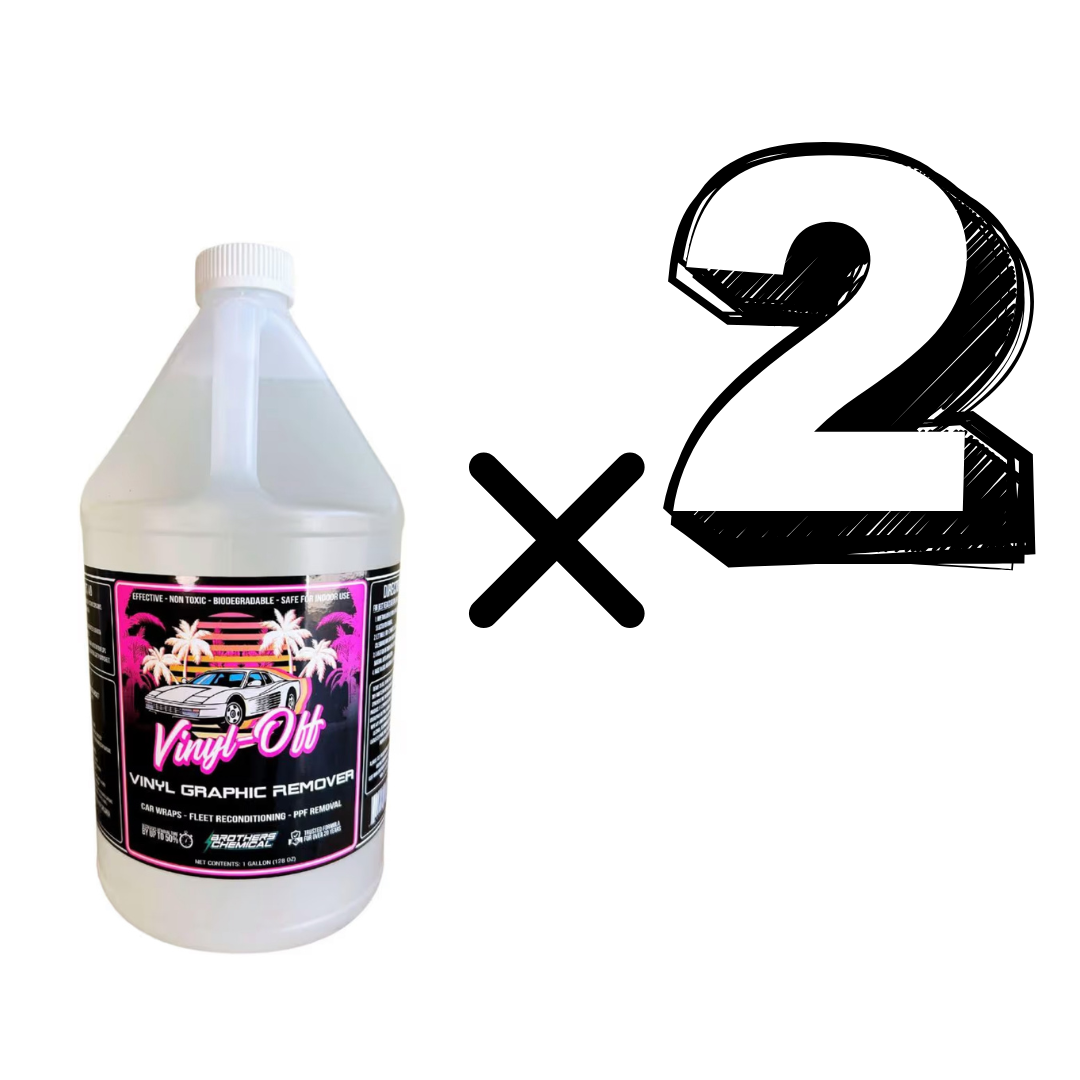 Vinyl-Off – Vinyl Graphic Remover for Wraps, Decals, and Racing Stripes