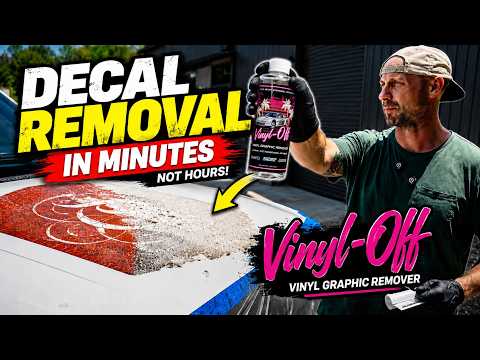 Vinyl-Off – Vinyl Graphic Remover for Wraps, Decals, and Racing Stripes
